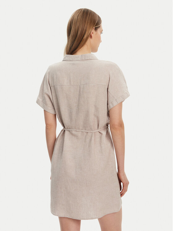 Vero Moda Vero Moda Sommerkleid Linn 10323027 Grau Relaxed Fit