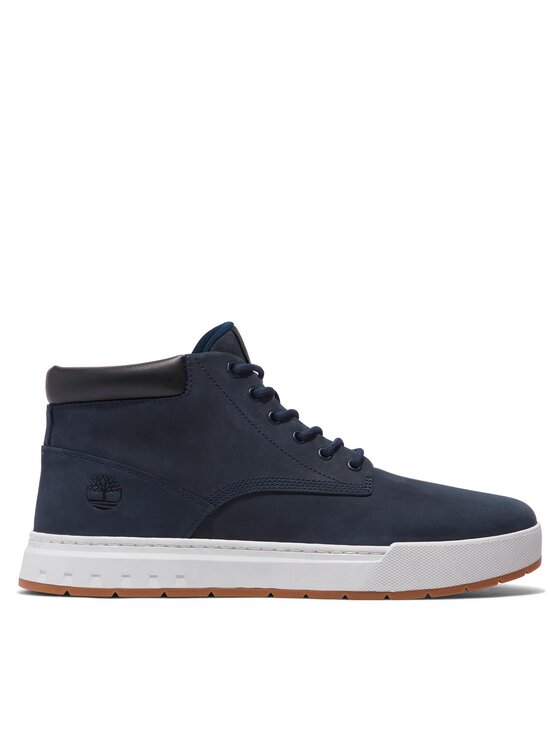 Timberland Timberland Kotníková obuv Maple Grove Lthr Chk TB0A28940191 Tmavomodrá
