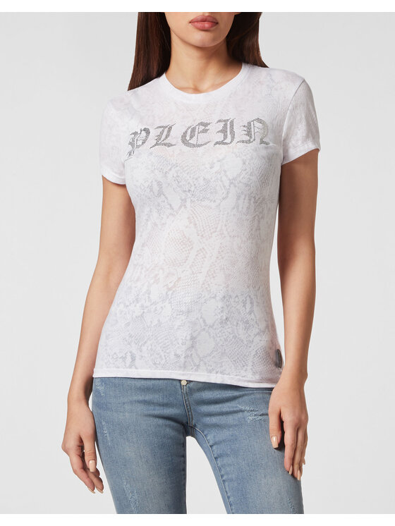 PHILIPP PLEIN PHILIPP PLEIN Tričko 3599 Biela