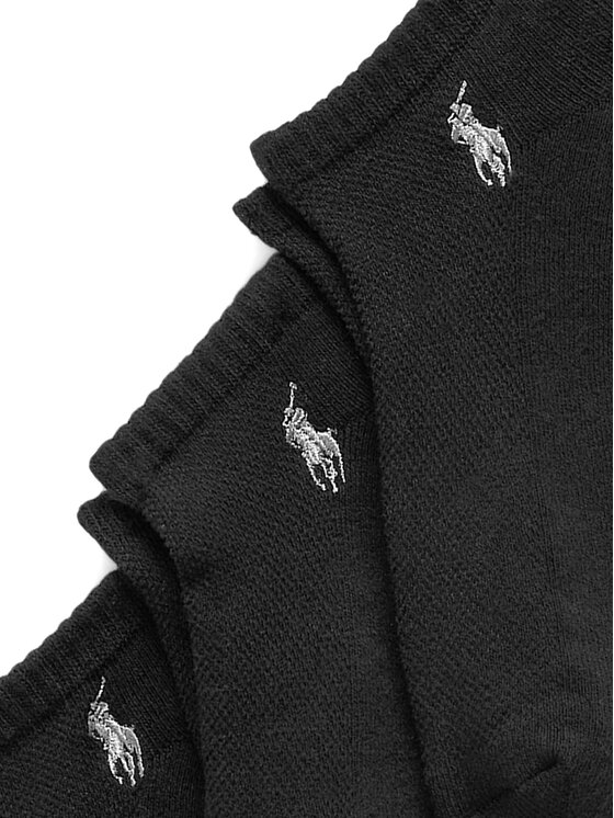 Polo Ralph Lauren Polo Ralph Lauren Set od 3 para muških niskih čarapa 455972885001 Crna