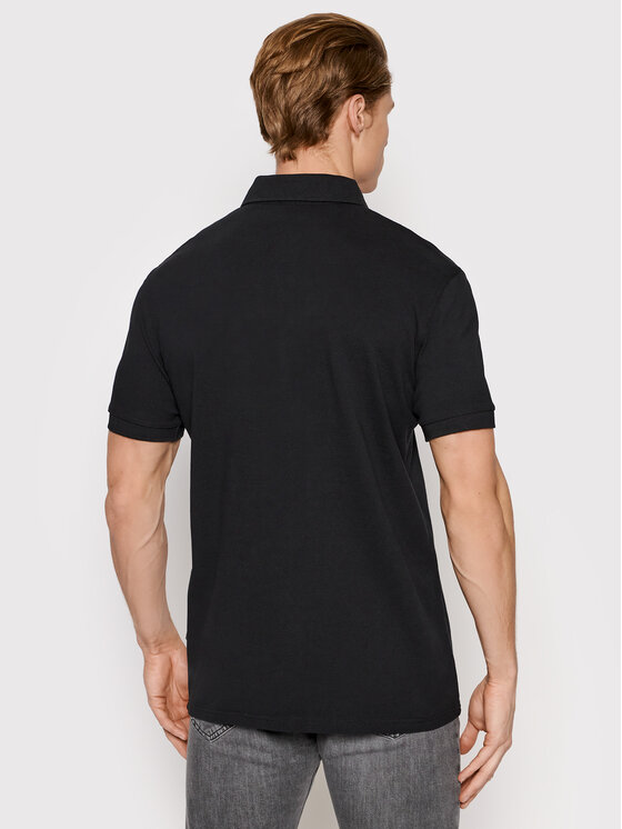 Napapijri Napapijri Polo särk Eolanos 3 NP0A4GB3 Must Regular Fit