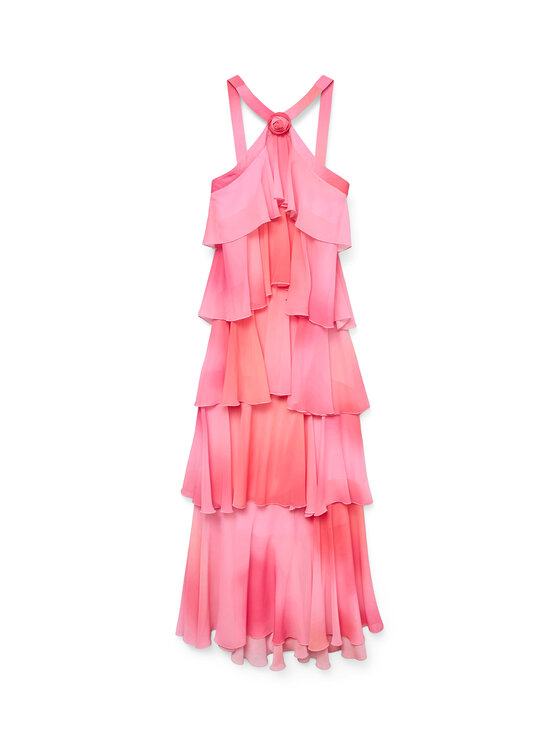 Vero Moda Vero Moda Estélyi ruha Felicia 10295237 Rózsaszín Slim Fit