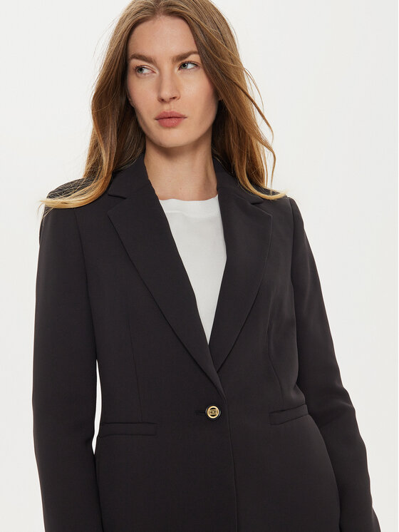 Tommy Hilfiger Tommy Hilfiger Сако WW0WW44096 Черен Slim Fit