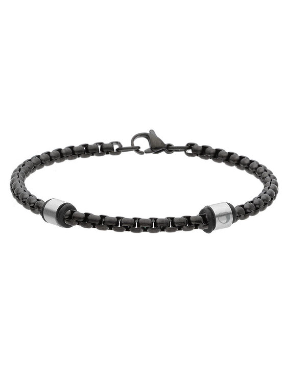 Manoki manoki Bransoletka BA845BS Czarny
