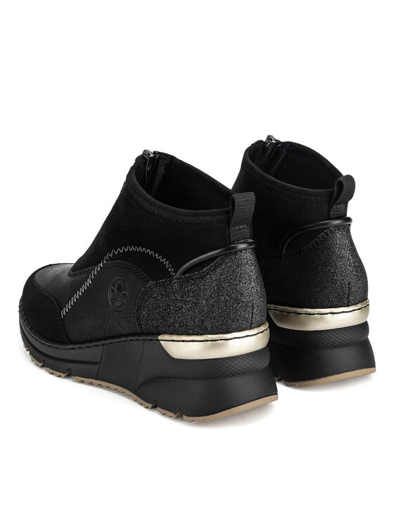 Rieker Rieker Stiefeletten N6361-00 Schwarz