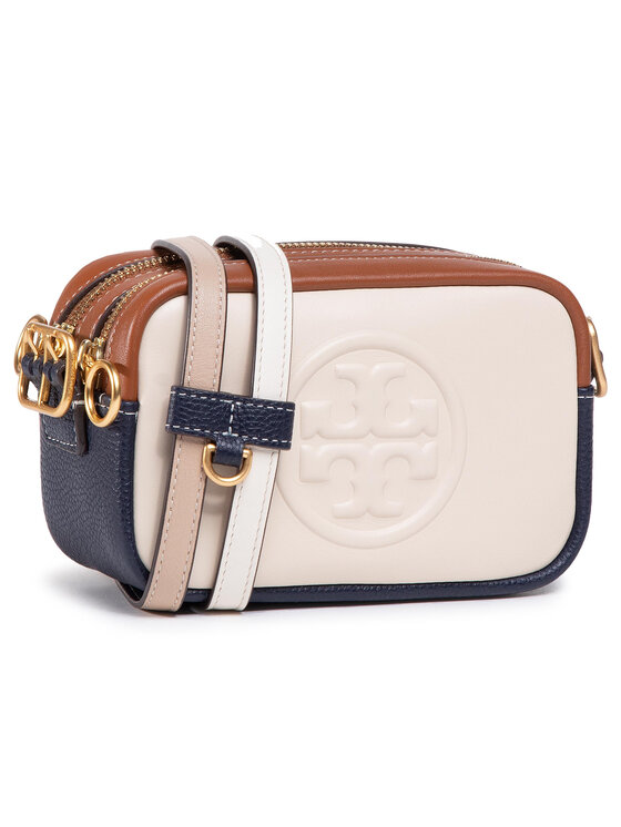 Tory Burch Handtasche Perre Bombe Double Strap Mini Bag 80762 Beige Modivo