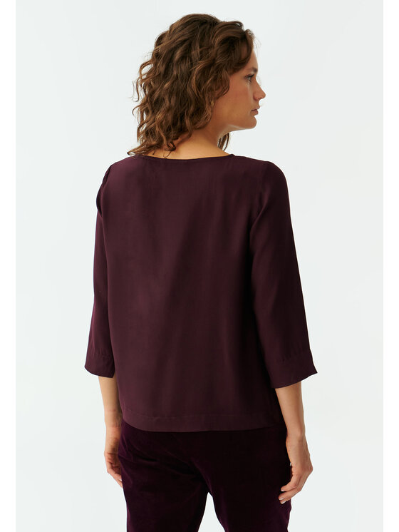 TATUUM TATUUM Blúzka AFELIAMI Červená Classic Fit