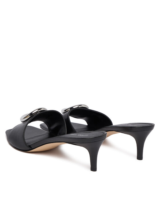 MICHAEL Michael Kors MICHAEL Michael Kors Papucs Milan Mule Sandal 40R6MLMS1L Fekete