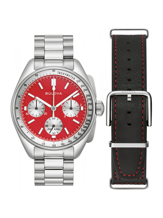 Bulova Bulova Zegarek 96K115 Srebrny