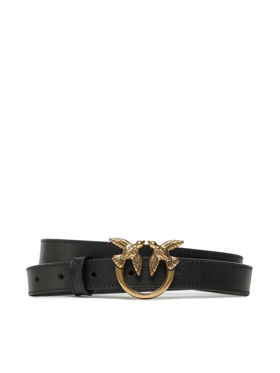 PINKO Pinko Naiste püksirihm Love Berry H2 Belt PE 23 PLT01 100143 A0F1 Must
