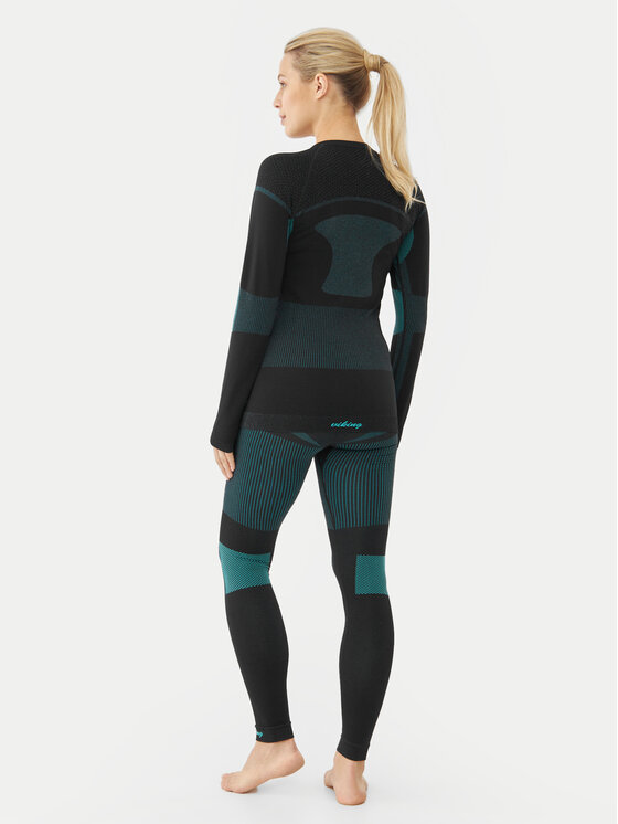 Viking Viking Set di biancheria intima termica Ilsa 500/15/1977 Nero