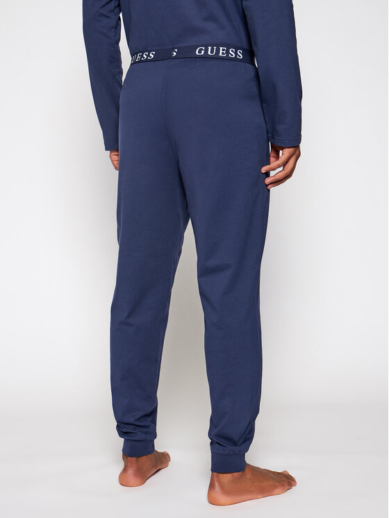 Guess Guess Pyžamo U0BX00 K8HM0 Tmavomodrá Regular Fit