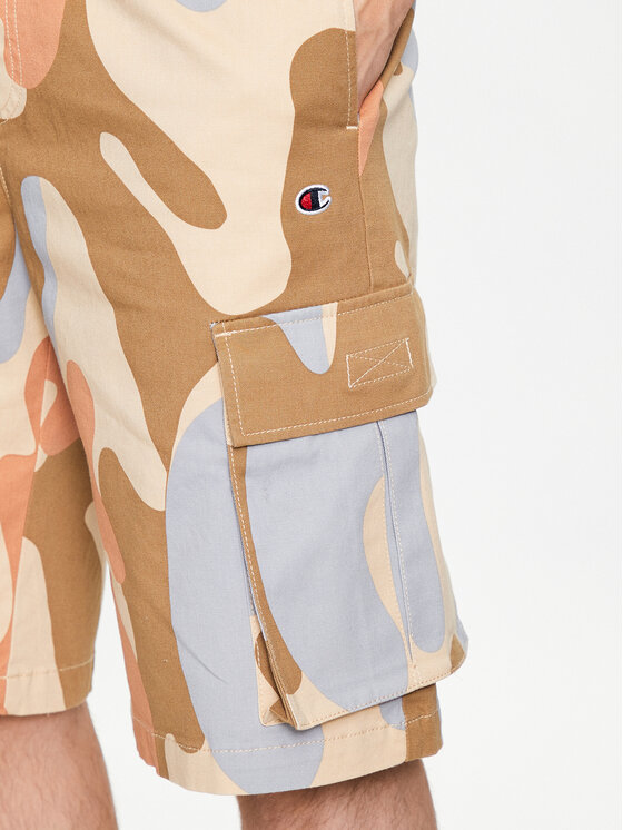 Pantaloncini di tessuto 218738 Multicolore Relaxed...