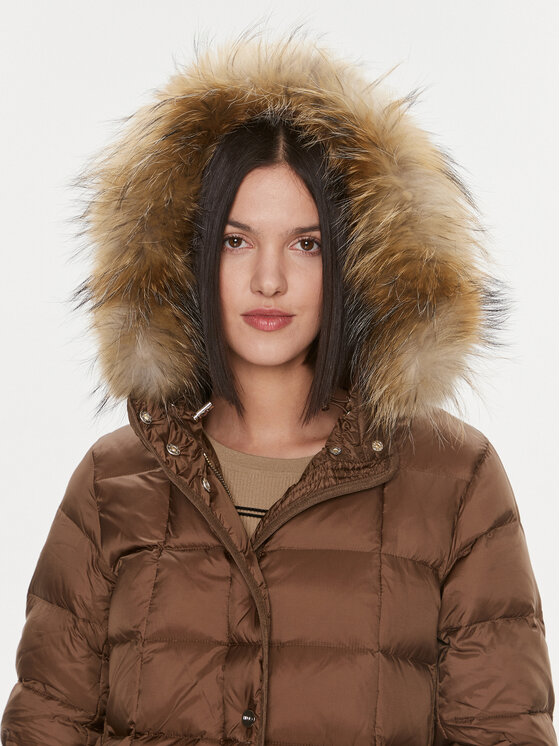 Liu Jo Liu Jo Μπουφάν μεταβατικό MF3061 T3130 Καφέ Regular Fit