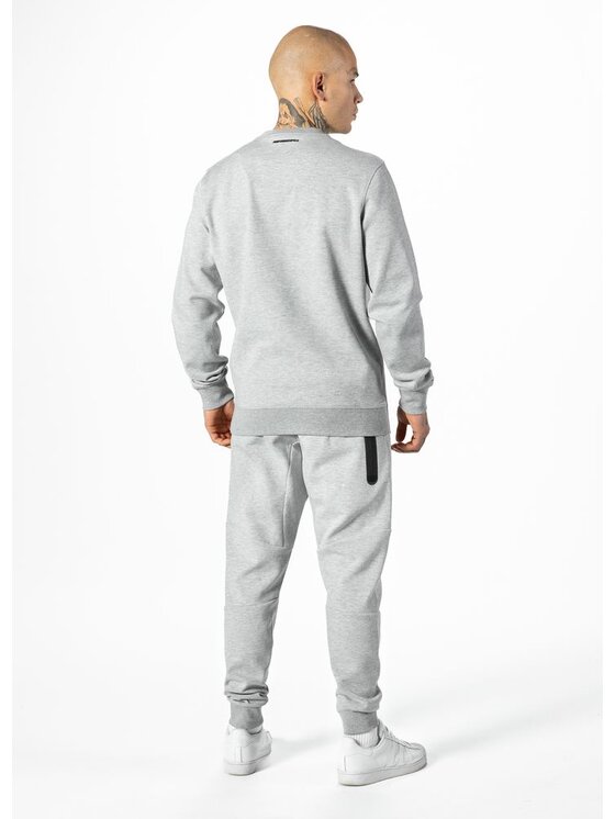 PITBULL PITBULL Bluza Beyer Szary Regular Fit