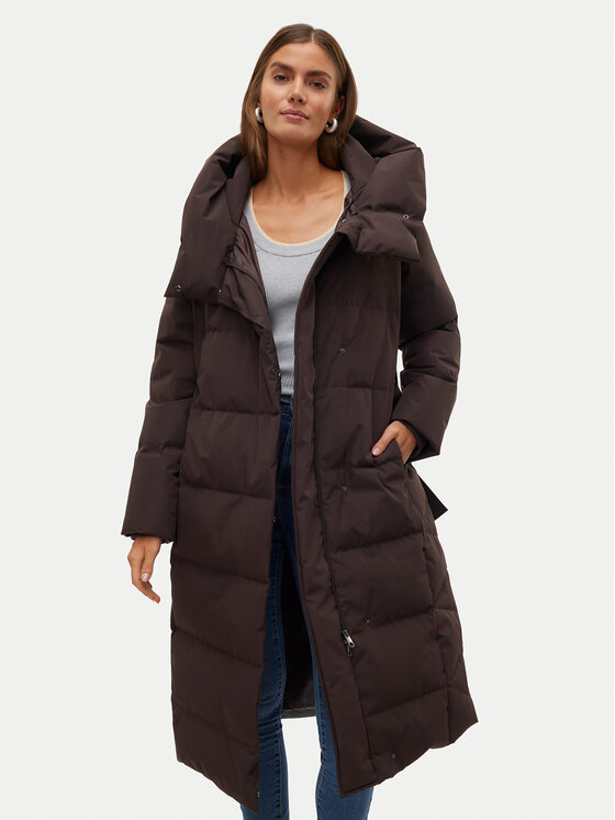 Vero Moda Vero Moda Vatovaná bunda Leonie 10311566 Hnedá Regular Fit