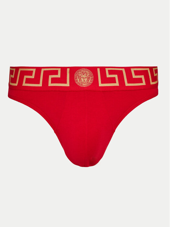 Versace Versace Kalhotky string AU100022 1A1001 Červená