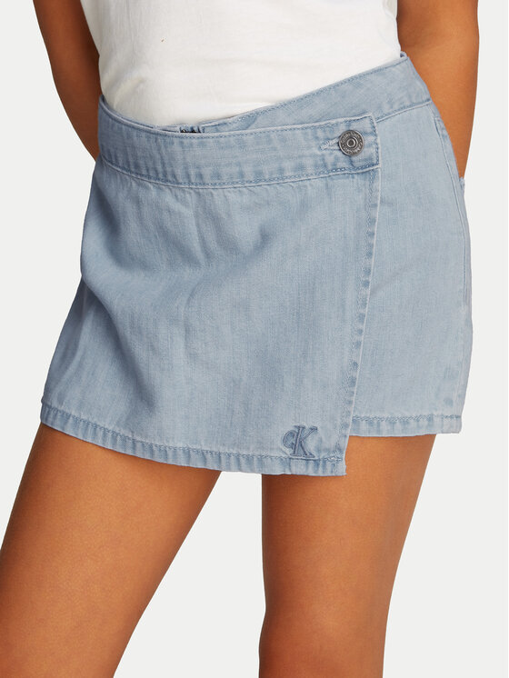 Calvin Klein Jeans Calvin Klein Jeans Suknja-šorc IG0IG02888 Plava Regular Fit