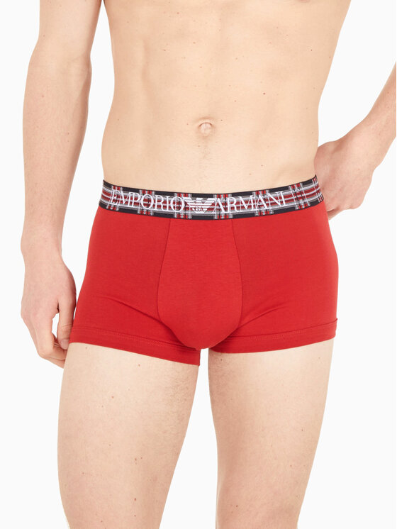 Emporio Armani Underwear Emporio Armani Underwear Sada 2 kusů boxerek 1112103F594 Červená
