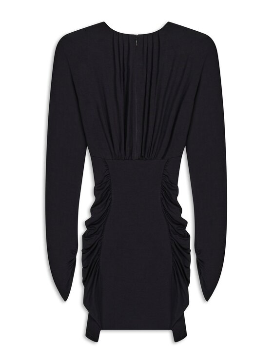 MARI PRETI MARI PRETI Abito da cocktail Voleta Nero Slim Fit