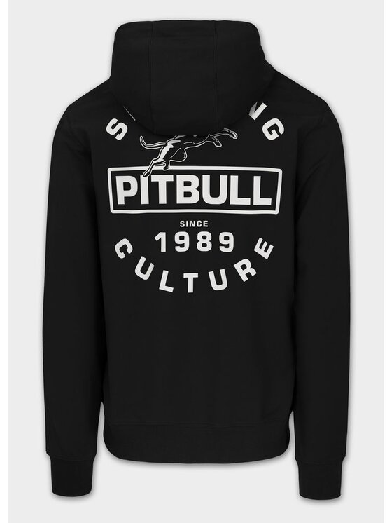 PITBULL PITBULL Bluza Bluza męska rozpinana z kapturem PHYSICAL CULTURE 3XL Czarny Regular Fit