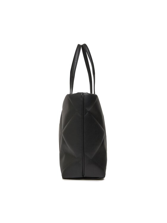 Calvin Klein Calvin Klein Torbica Re-Lock Quilt Tote Lg K60K611339 Crna