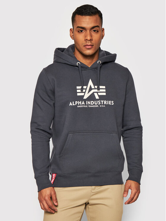 Alpha Industries Alpha Industries Sweatshirt Basic 178312 Grau Regular Fit