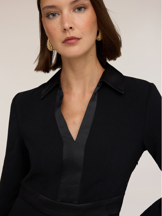 Motivi Motivi Vestito da giorno 7043Q003676N033 Nero A-Line Fit