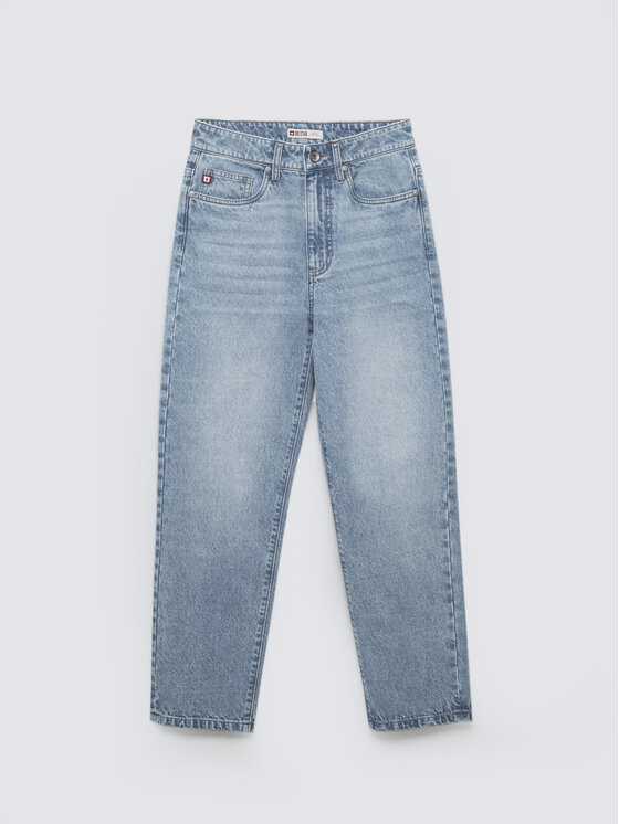 BIG STAR BIG STAR Jeansy ZACKY Niebieski Loose Fit