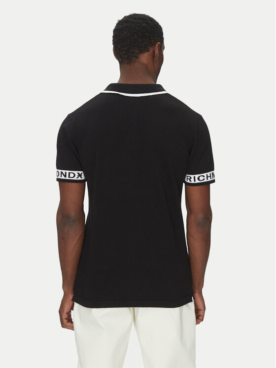 Richmond X Richmond X Polokošeľa UMP25309PO Čierna Regular Fit