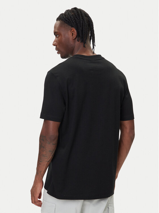 BOSS BOSS Tričko Te_Brokenice 50554640 Čierna Regular Fit