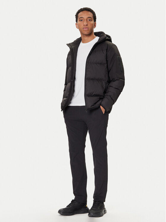 BOSS BOSS Vatovaná bunda Block-X JT 50548693 Čierna Regular Fit