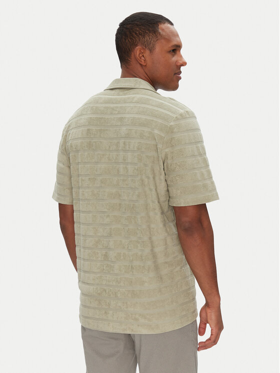 HUGO HUGO Cămașă Ellino 50539351 Verde Relaxed Fit