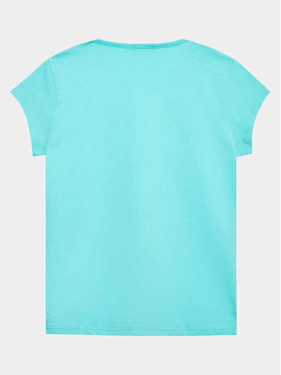 United Colors Of Benetton United Colors Of Benetton T-Shirt 3096G1095 Niebieski Regular Fit