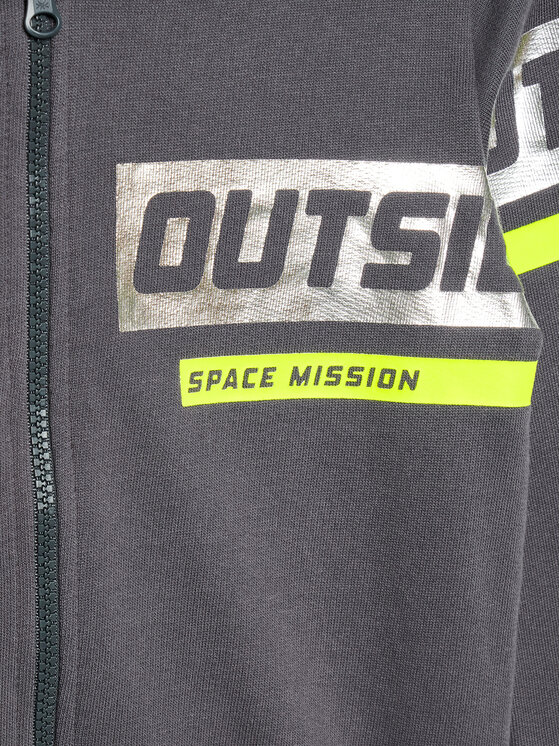 Felpa 3J68G500F Grigio Regular Fit