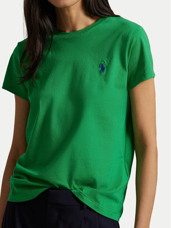 Polo Ralph Lauren Polo Ralph Lauren Marškinėliai 211898698032 Žalia Regular Fit