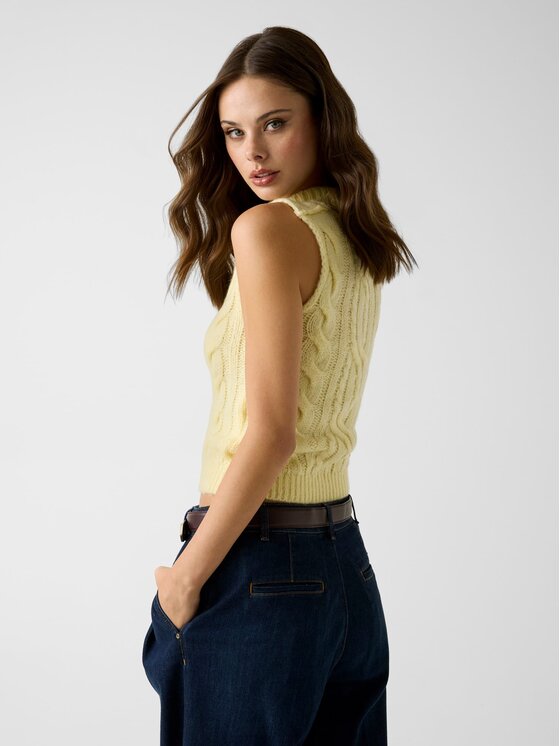 Guess Guess Svetr 181977 Žlutá Classic Fit