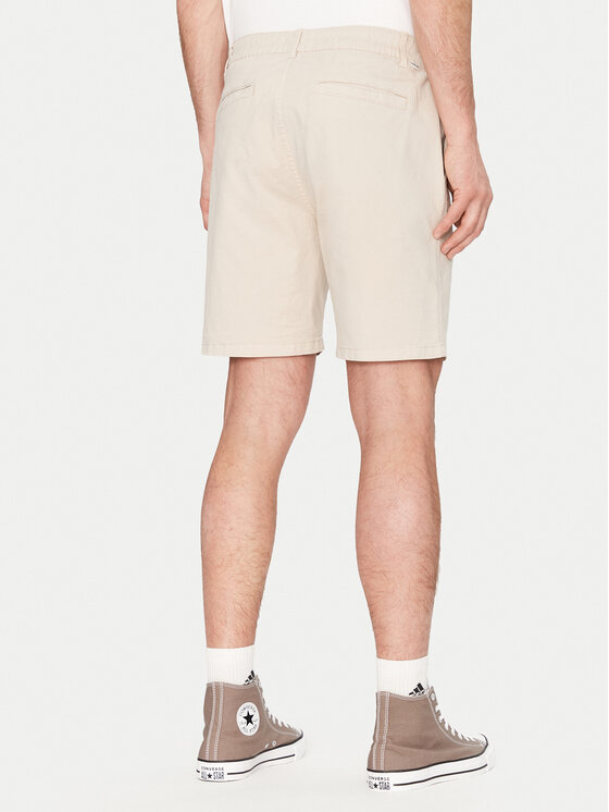 Resteröds Resteröds Шорти з тканини Chin 55251 6410 Бежевий Regular Fit