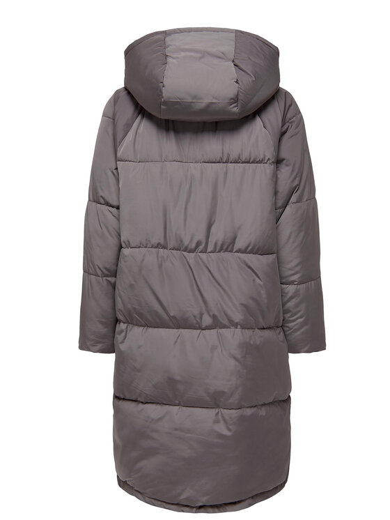ONLY ONLY Μπουφάν χειμωνιάτικο 15160167 Γκρι Relaxed Fit