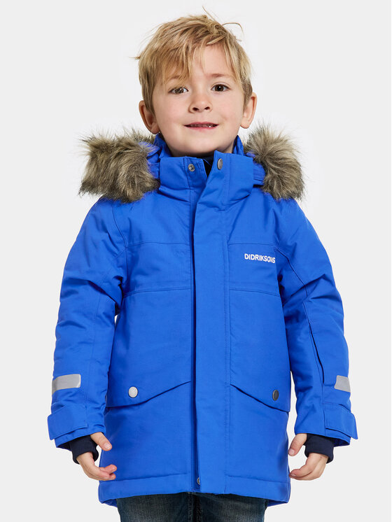 Didriksons Didriksons Зимно яке Bjärven 505470 Син Regular Fit
