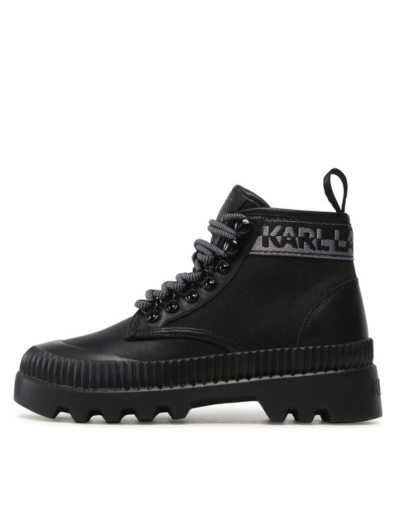 KARL LAGERFELD KARL LAGERFELD Schnürstiefeletten KL42533 Schwarz