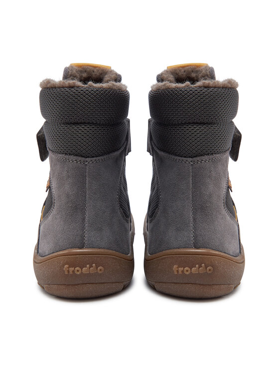 Froddo Froddo Zimske čizme Barefoot Tex Winter G3160233-3 S Siva