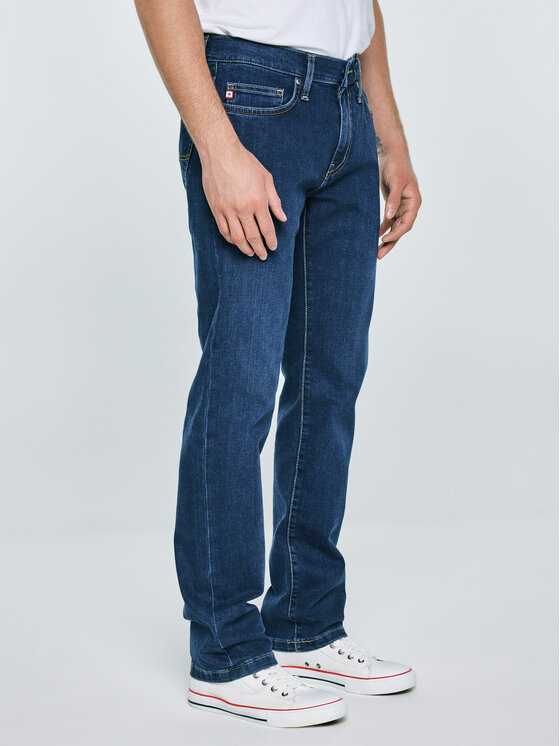 BIG STAR BIG STAR Jeansy TERRY M Niebieski Slim Fit
