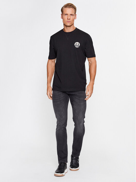 Teglitch Hombre De BOSS - Zapatos Casuales Negros Con Logo
