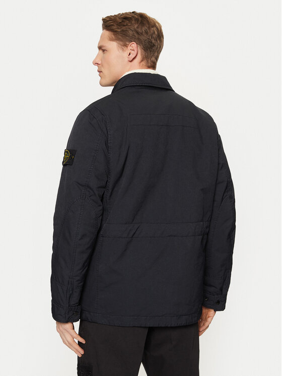 Stone Island Stone Island Prechodná bunda 811541749 Tmavomodrá Regular Fit