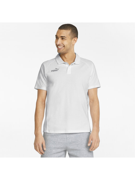 Puma Puma Polo 657384 Biały Regular Fit