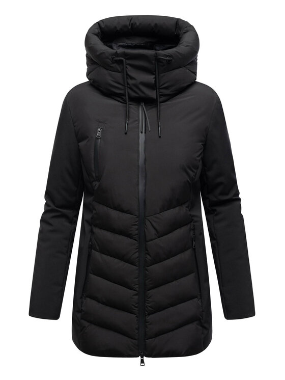 Marikoo Marikoo Kurtka zimowa Tivaa Czarny Regular Fit