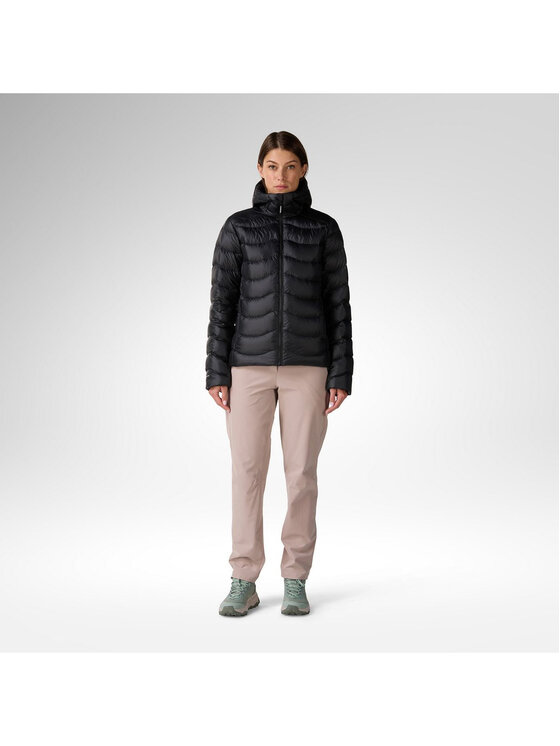 Rossignol Rossignol Kurtka outdoor W Verok Down Hoodie Jacket Czarny Regular Fit