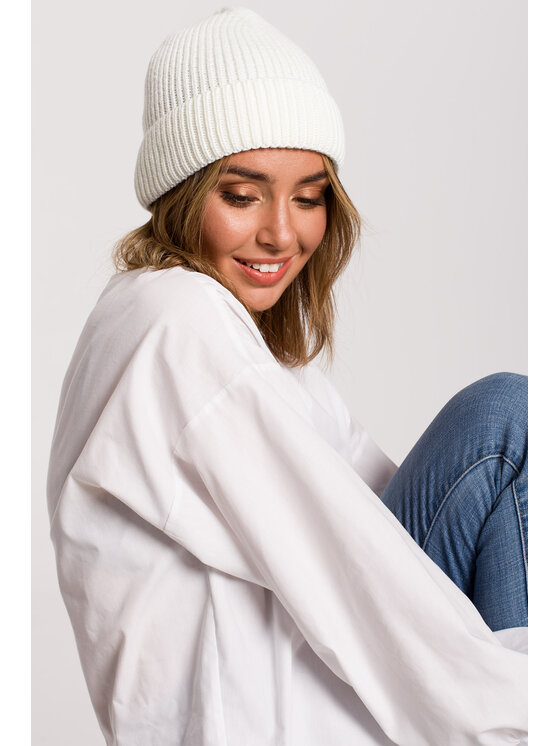 BeWear BeWear Svetr BK079 Écru Modern Fit