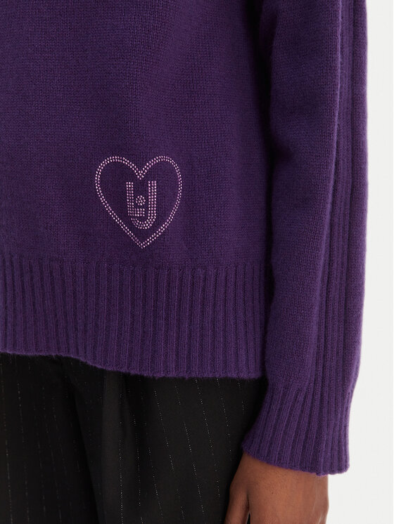 Liu Jo Liu Jo Golfas MF5445 MS76L Violetinė Regular Fit